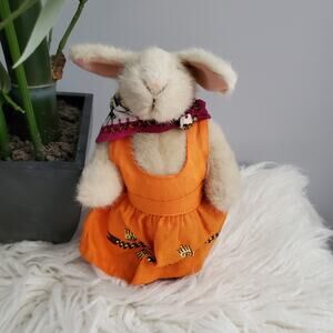 Vintage Muffy VanderBear Hoppy VanderHare Check Mates Stuffed Toy